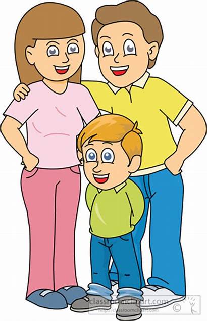 Father Son Mother Dad Happy Mom Clipart