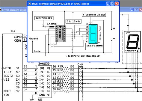 7 Segment Display Driver Ic Schematic Power Amplifier And Layout