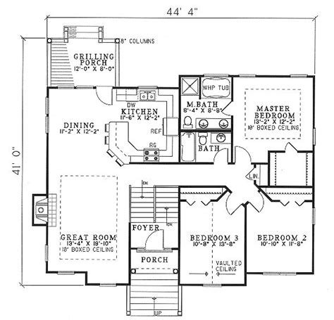 Instant quality results at topwebanswers.com! Plan 59510ND: Open Floor Plan Three Bedroom Design | Split ...