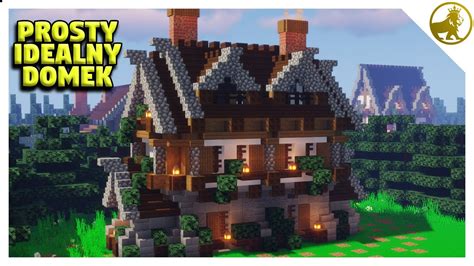 Dom W Minecraft Z Drewna - Minecraft: Średniowieczny Dom (Poradnik) - YouTube