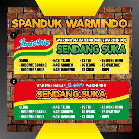 Spanduk Warmindo Banner Warmindo Lazada Indonesia