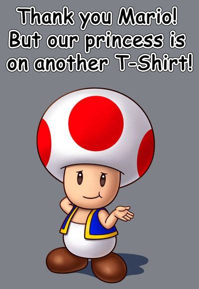 T Shirt Thank You Mario But By Indigowildcat On Deviantart