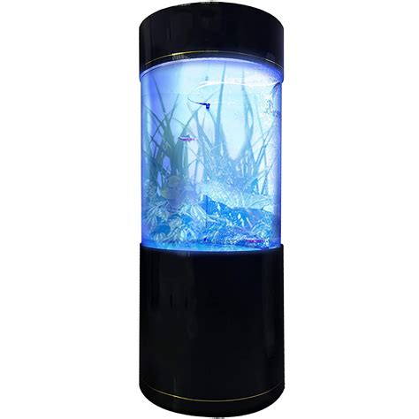 Penn Plax 53 Gallons Cylinder Acrylic Aquarium Tank 2425 L X 2425