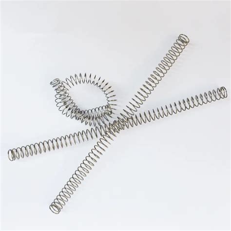 Custom Stainless Steel Small Long Coil Compression Spring For Door0