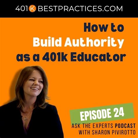 24 How To Build Authority As A 401k Educator