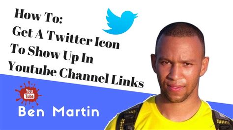 How To Setup Youtube Get A Twitter Icon To Show Up In