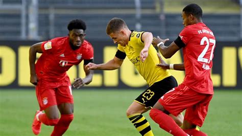 15 matches ended in a draw. Bundesliga: Borussia Dortmund vs Bayern Munich, en vivo el ...
