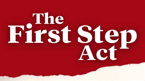 The First Step Act Right On Crime