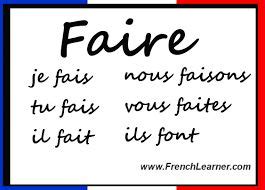Here you will find the verb conjugation of continuar. Le verbe Faire - Francés de Primaria