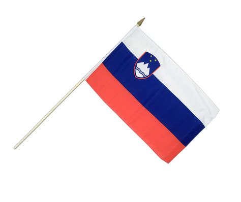 Hand Waving Flag Slovenia 12x18 Royal Flags