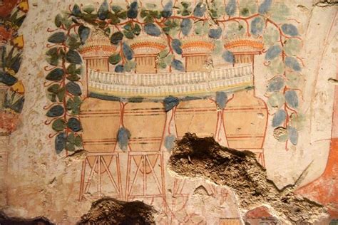 Jars Of Wine The Egyptian Tomb Chapel Scenes Of Nebamun Luna1021