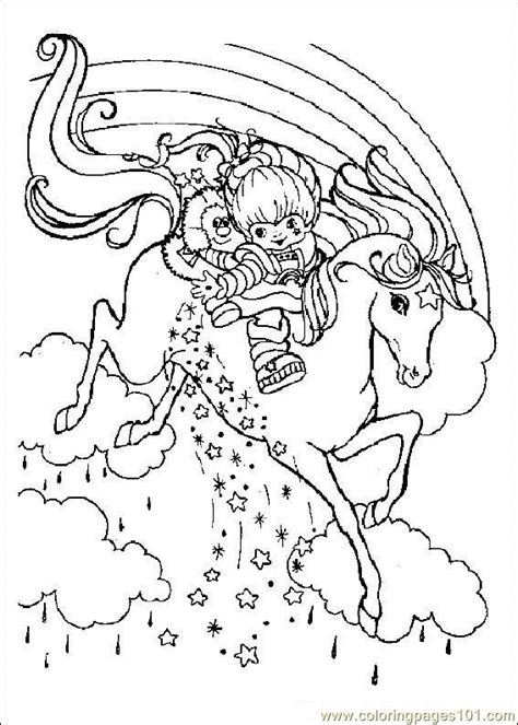 Coloring Pages Rainbow Bright (Cartoons > Rainbow Brite) - free