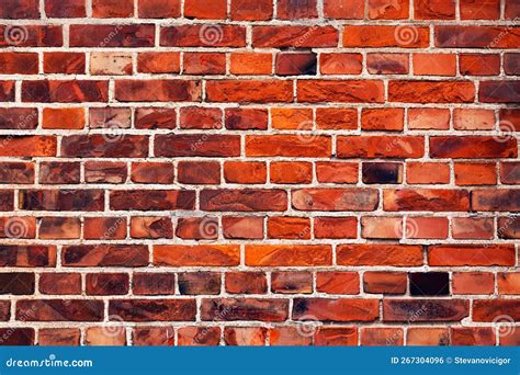 Vitrified Rustic Brick Wall Tile Pattern As Background Stock Photo