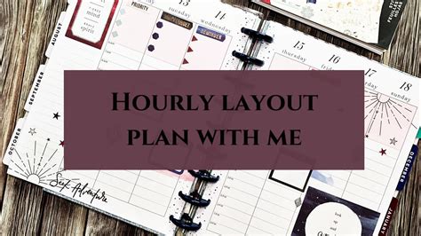 Plan With Me Work Planner Happy Planner Hourly Layout Free Spirit