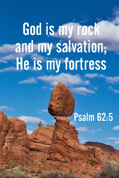 God Is My Rock And My Salvation He Is My Fortress