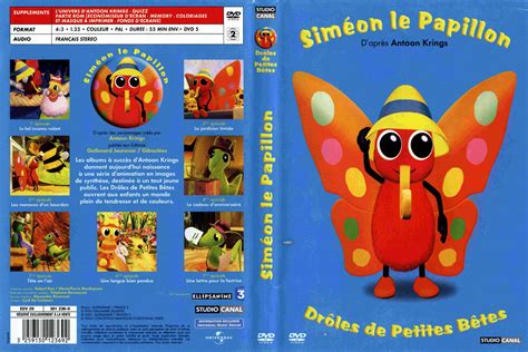 Jaquette Dvd De Simeon Le Papillon Cinéma Passion