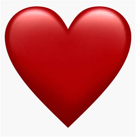 Pastel Emoji Heart Png Transparent Background Red Heart Emoji Png