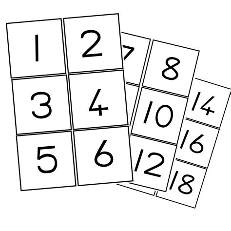 Number Symbol Cards • Teacha
