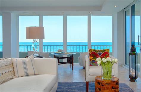 Modern Beach Condo Beach Style Living Room Miami By User Houzz