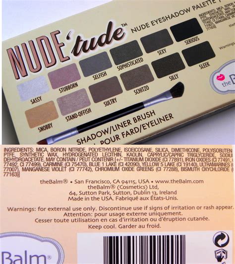 TheBalm Nude Tude Nude Eyeshadow Palette Thefabzilla