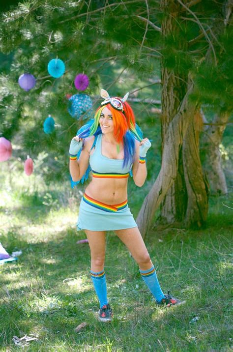 Rainbow Dash Cosplay Tiffany Dean My Little Pony By