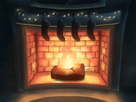 Animated Fireplace By Taylor Cox On Dribbble