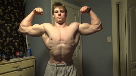 17 Year Old Bodybuilding Flexing Update Patrick Leblanc Youtube