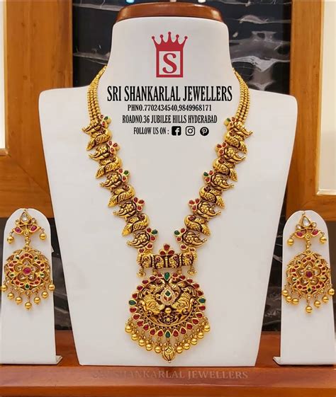 Find Pretty Bridal Antique Jewellery Collections Here • South India Jewels