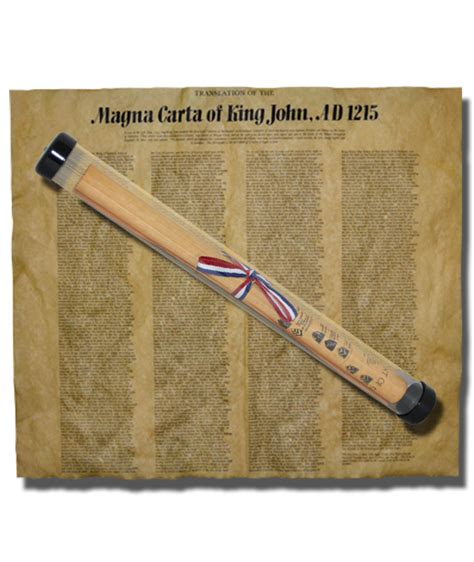 Magna Carta Of King James Ad 1215 High Quality Parchment Replica Poster