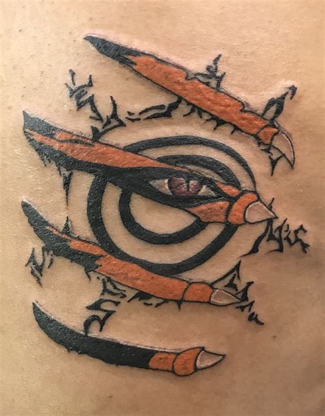 Naruto Kurama Seal Tattoo Charndiplee