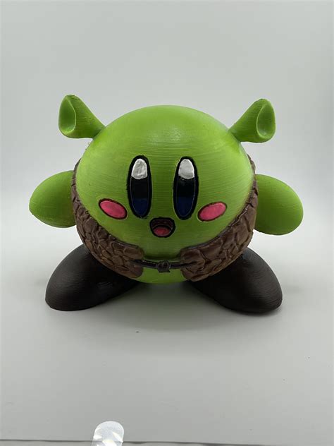 3d Printable Kirby Shrek Made With Ender 3 Neo V2・cults