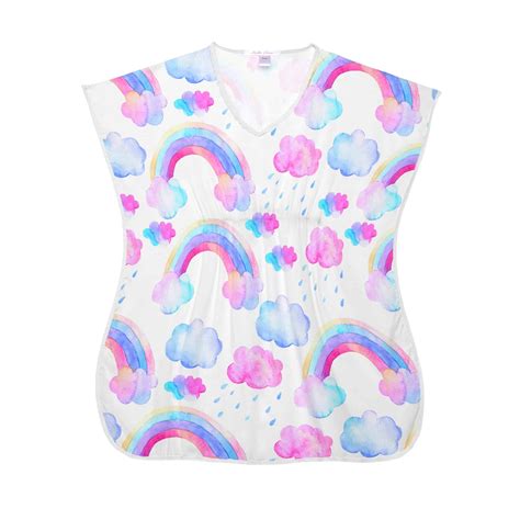 Stella Cove Rainbow And Cloud Cover Up ⋆ Gypsy Girl Tween Boutique
