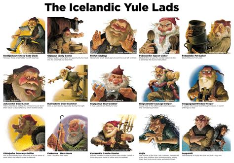 Icelands 13 Naughty Yule Lads A Different Christmas Tradition