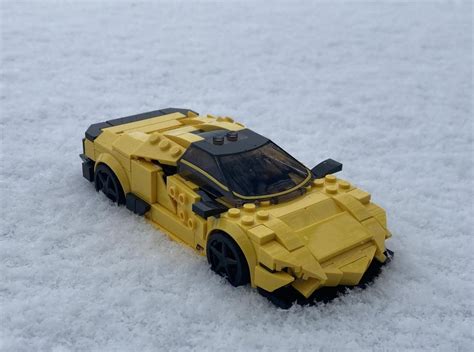 Lego Moc Lamborghini Reventón By Brickaddiction Rebrickable Build