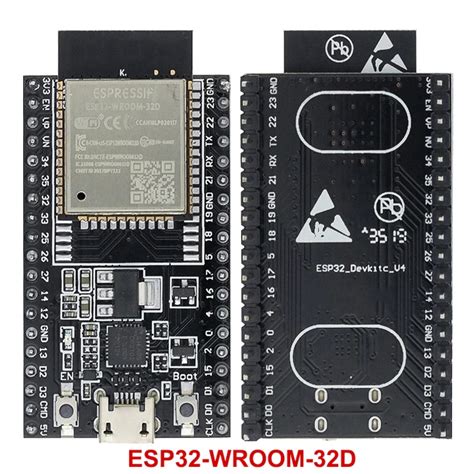 Esp32 Wroom 32 High Resolution Pinout And Specs Renzo Mischianti All Images
