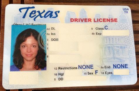 Texas Drivers License Font Managementrenew