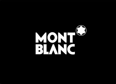 Mont Blanc Luxury Brand Logo Mont Blanc Logo