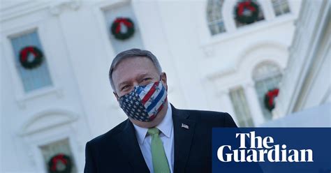 trump downplays government hack after pompeo blames it on russia mike pompeo the guardian