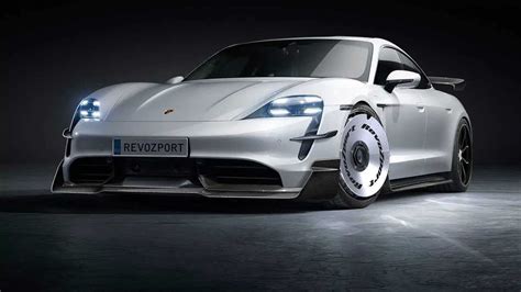 These Two Porsche Taycan Body Kits From Revozport Are Killer