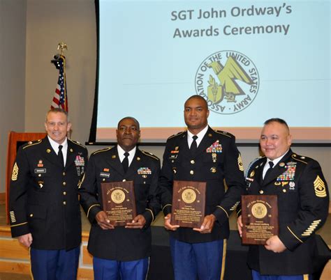 First Sergeants Honored With Historical Award Article The United