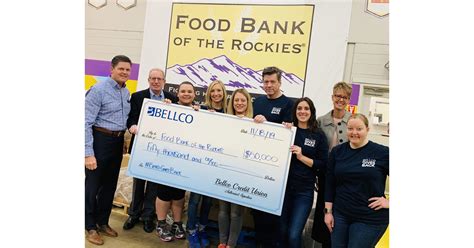Food bank of the rockies | we ignite the power of community to nourish people facing hunger. Bellco Donates $50,000 To Food Bank of the Rockies