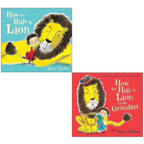 buy helen stephens collection 2 books set how to hide a lion how to hide a lion from grandma