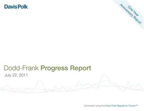 Dodd Frank Progress Report July 22 2011