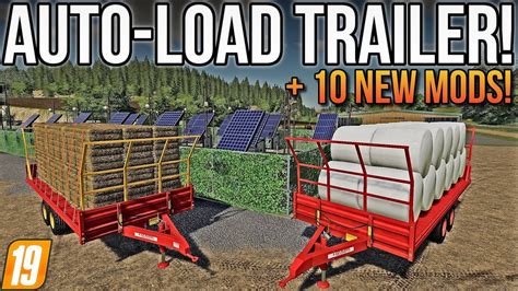 AUTO LOAD BALE TRAILER OUT FOR CONSOLE PC Tons Of Other New Mods FS Mods YouTube