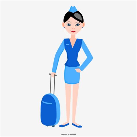 Flight Attendant Drawing At Explore Collection Of