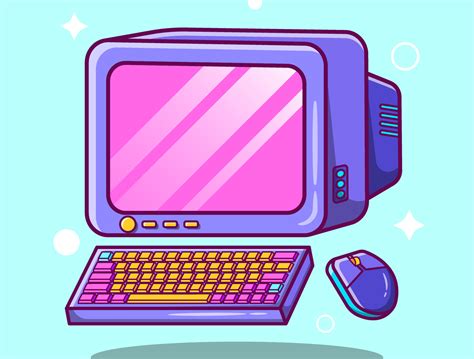 Cute Computer Cartoon By Idesign88 On Dribbble