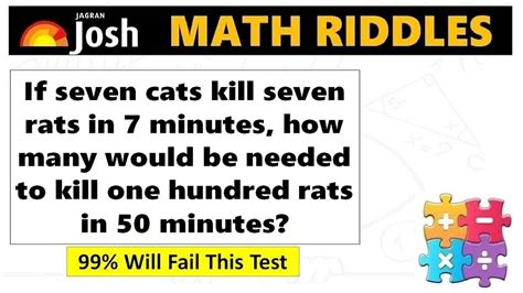 Math Riddles With Answers 5 Easy Math Questions Only 1 Genius Can Solve