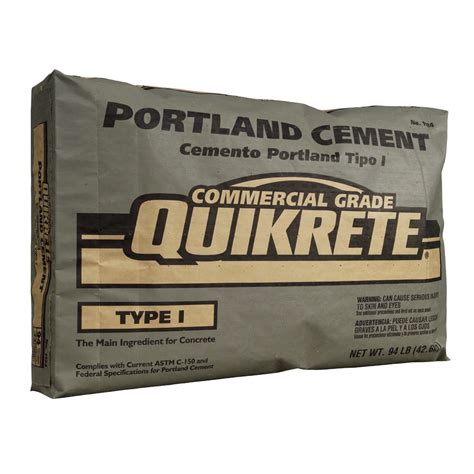 Quikrete 94 Lb Portland Cement Type I At
