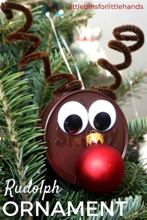 Reindeer Ornament For Easy Christmas Craft Activity