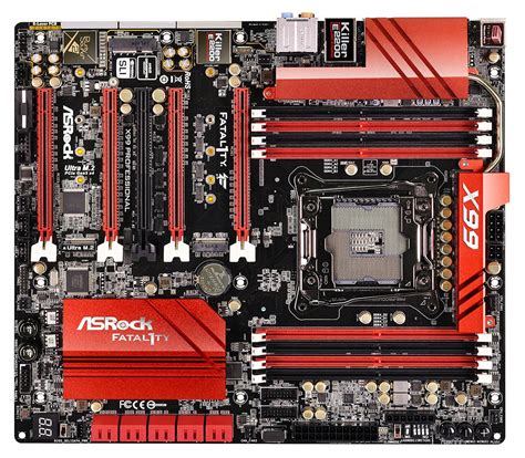 Asrock Fatal1ty X99 Professional Motherboard Pictured